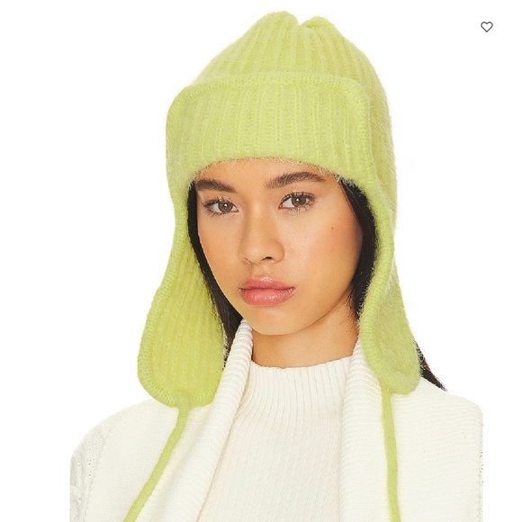 FreePeople Timber Fuzzy Knit in Lime - Picture 1 of 2